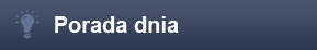 Porada dnia